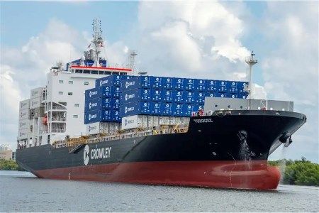 Crowley’s fourth Avance Class vessel begins maiden commercial voyage
