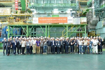 WinGD and Hanwha deliver world first
