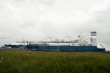 FSRU Höegh Gannet undergoing technical upgrades at shipyard