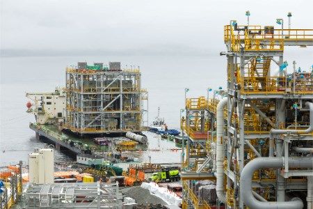 Woodfibre LNG receives powerhouse module